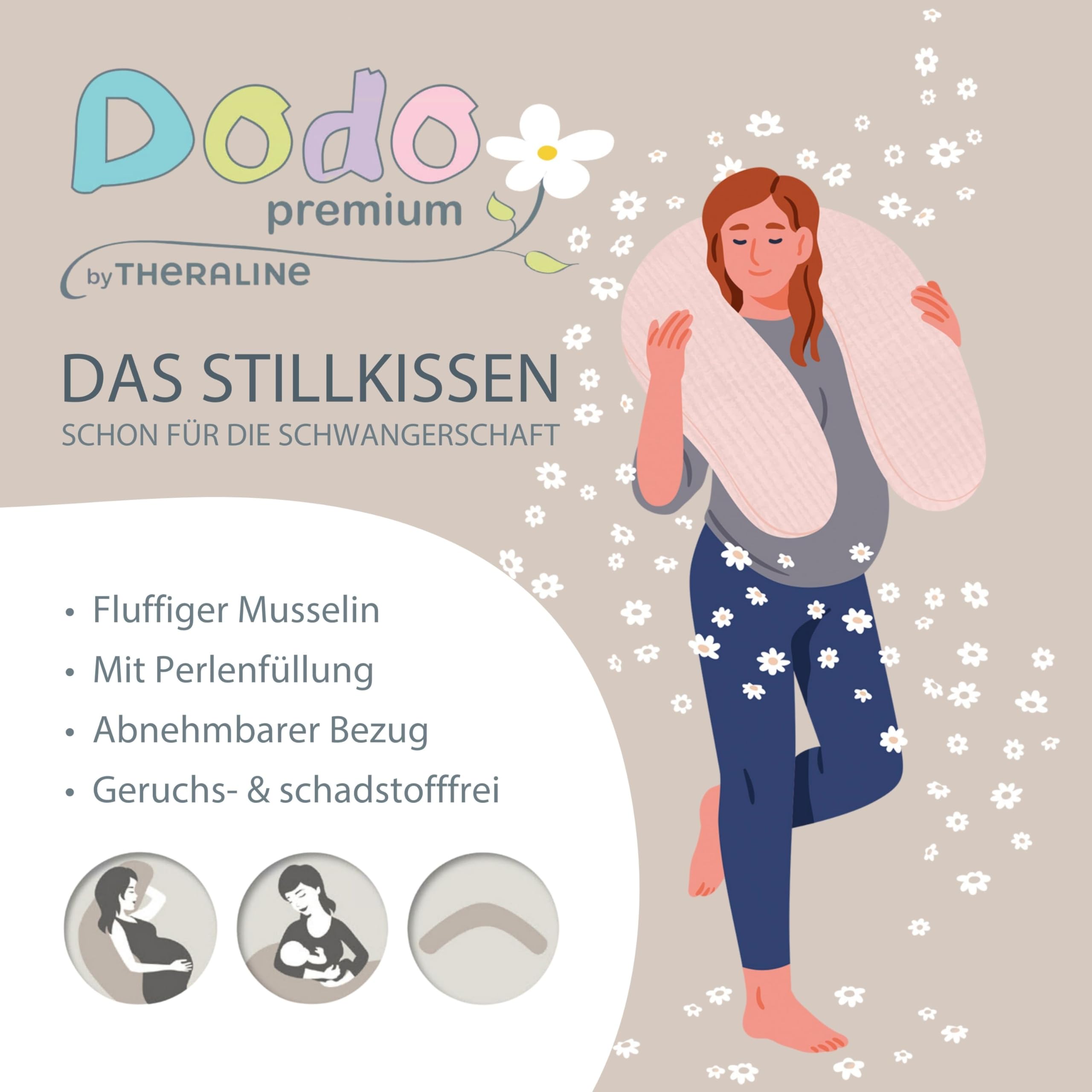 theraline-dodo-pillow-stillkissen-180cm-sandbeige-musselin image 2