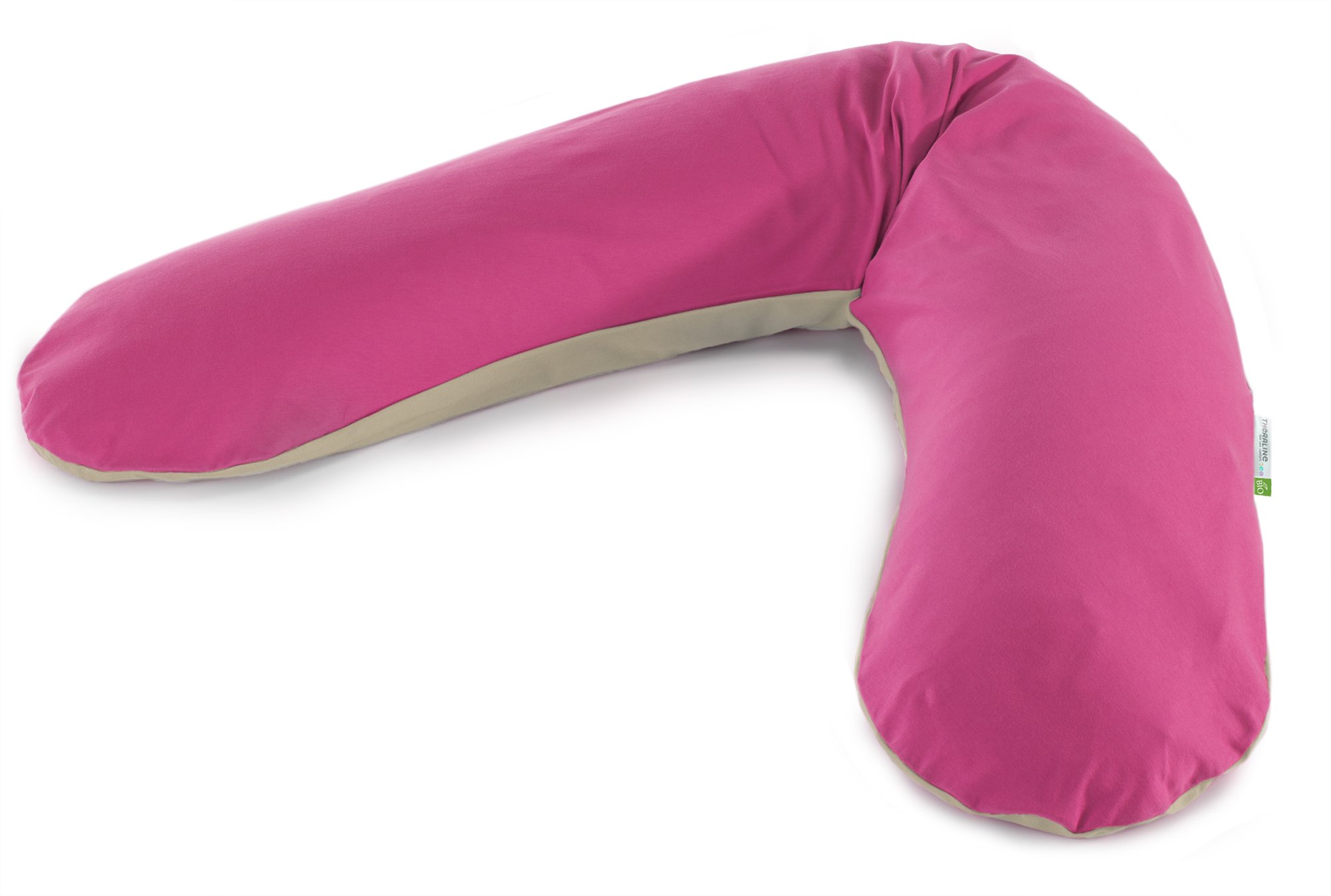 theraline-original-stillkissen-190-cm-fuchsia-mikroperlen image 1