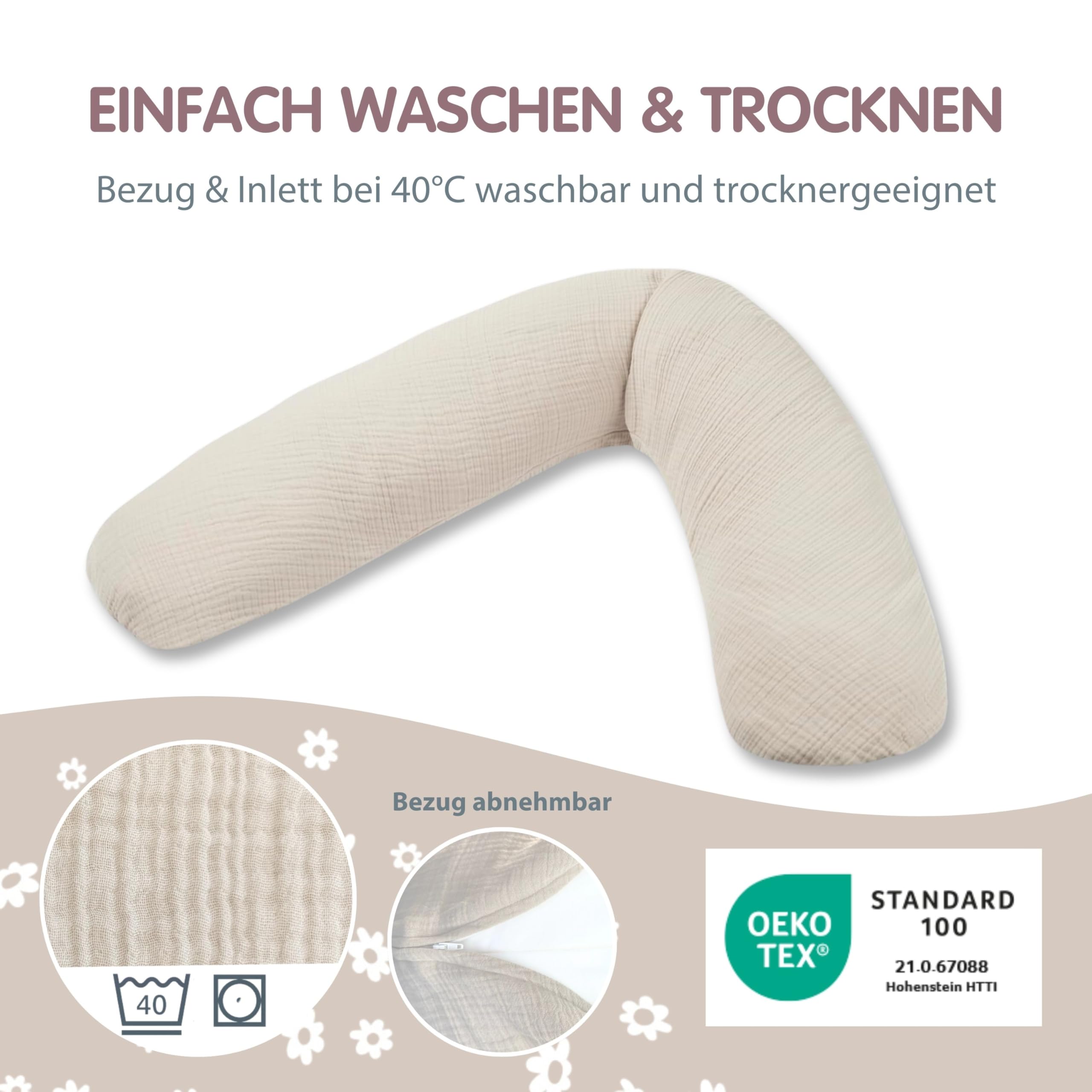 theraline-dodo-pillow-stillkissen-180cm-sandbeige-musselin image 4