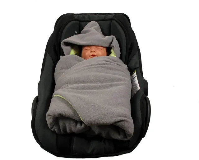 hobea-safestep-fu-sack-einschlagdecke-winter-grau-gr-n-70x70 image 1