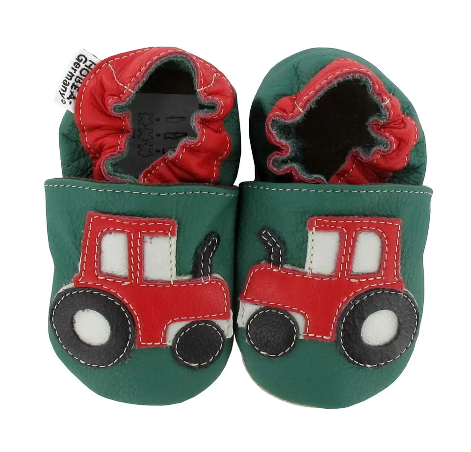 hobea-safestep-krabbelschuhe-tractor-hausschuhe-kinder image 1
