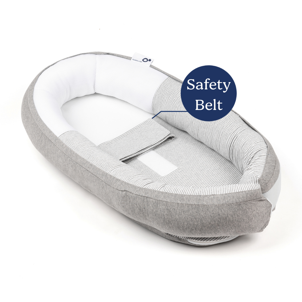 doomoo-cocoon-sicherheitsgurt-babynest-tetra-jersey-sand image 2