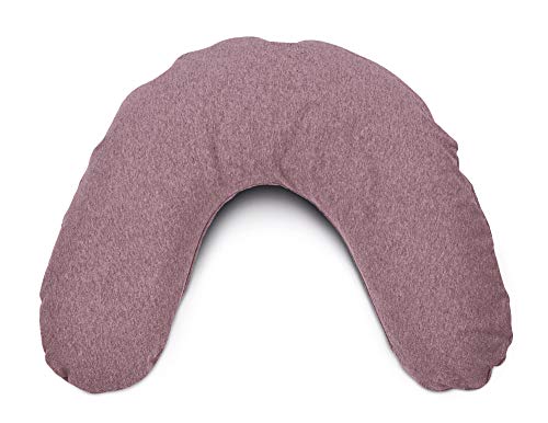 theraline-nackenkissen-ersatzbezug-100x21-melange-rosenholz-bambus image 3