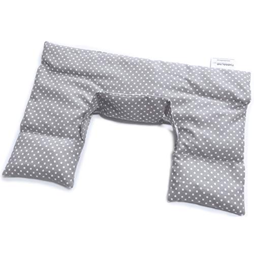 theraline-kirschkern-nackenkissen-w-rmekissen-23x26-cm-punkte-grau image 3