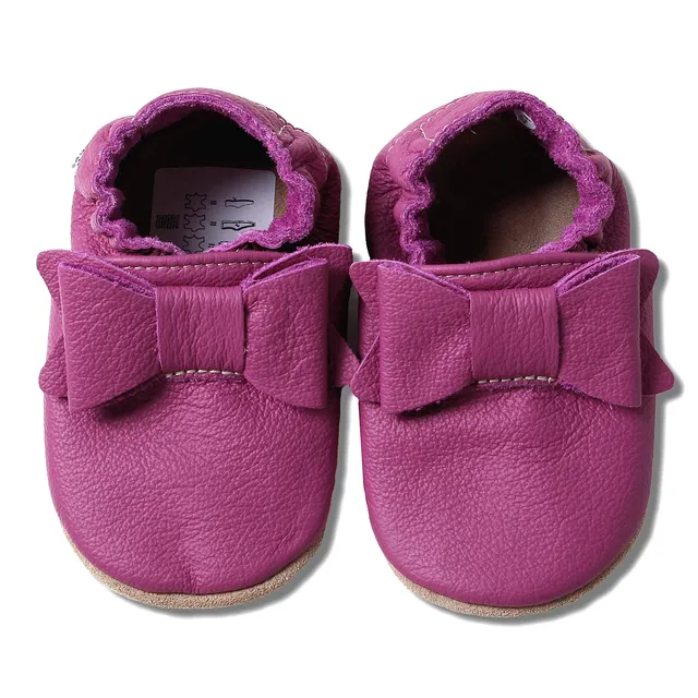 hobea-germany-safestep-krabbelschuhe-schleife-bordeaux-18-19 image 1