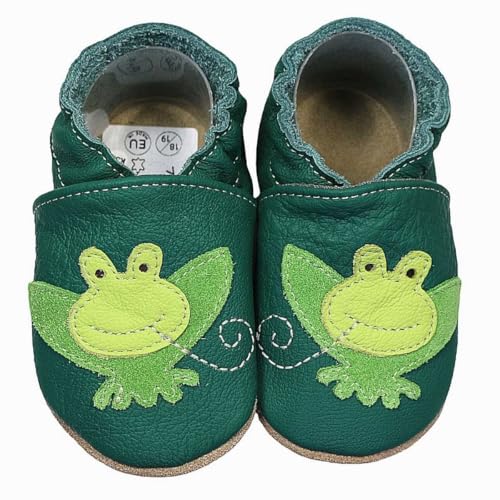 hobea-safestep-krabbelschuhe-laubfrosch-20-21-babyschuh-weich image 6