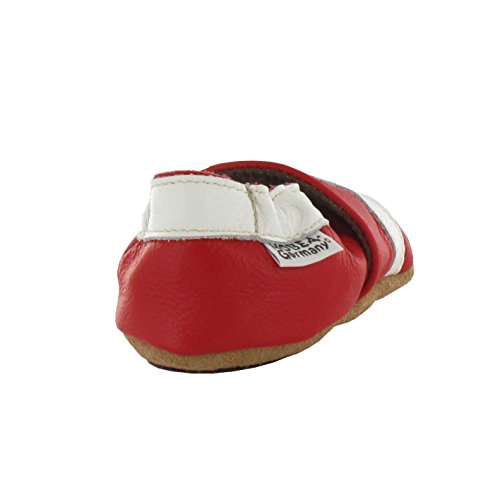 hobea-safestep-turnschuh-lauflernschuhe-rot-wei-26-27-leder image 6