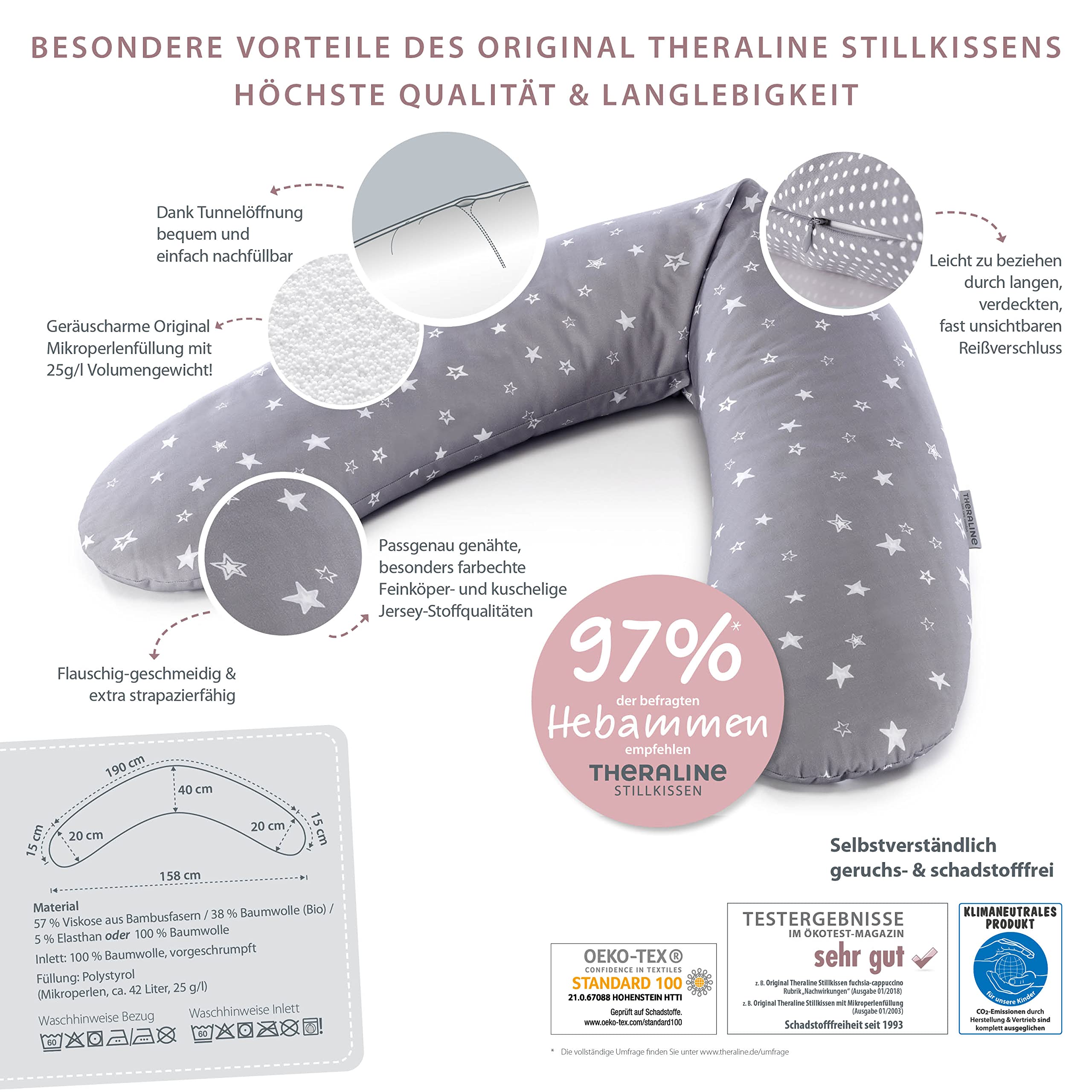 das-original-theraline-stillkissen-190cm-melange-blau-grau-bambus-kamel image 6