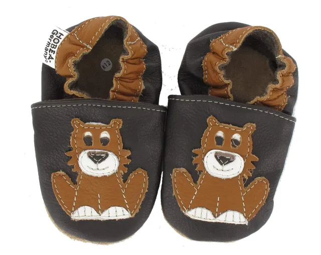 hobea-germany-safestep-krabbelschuhe-l-we-leo-26-27-leder image 1