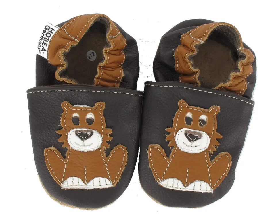 hobea-germany-safestep-krabbelschuhe-l-we-leo-26-27-leder image 1