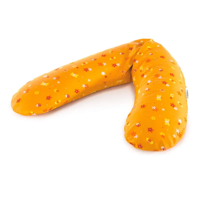 theraline-das-original-stillkissen-190-cm-blumenwiese-orange image 1