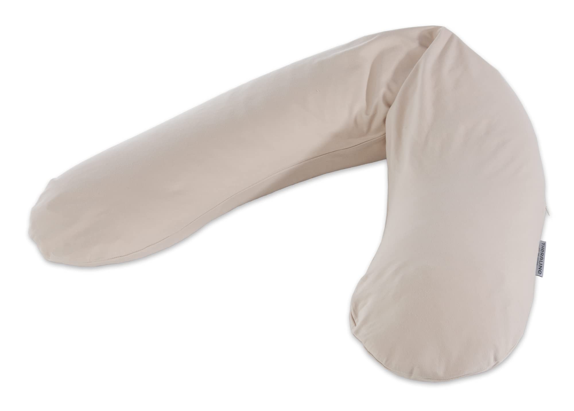 theraline-original-stillkissen-190cm-melange-khakigr-n image 8